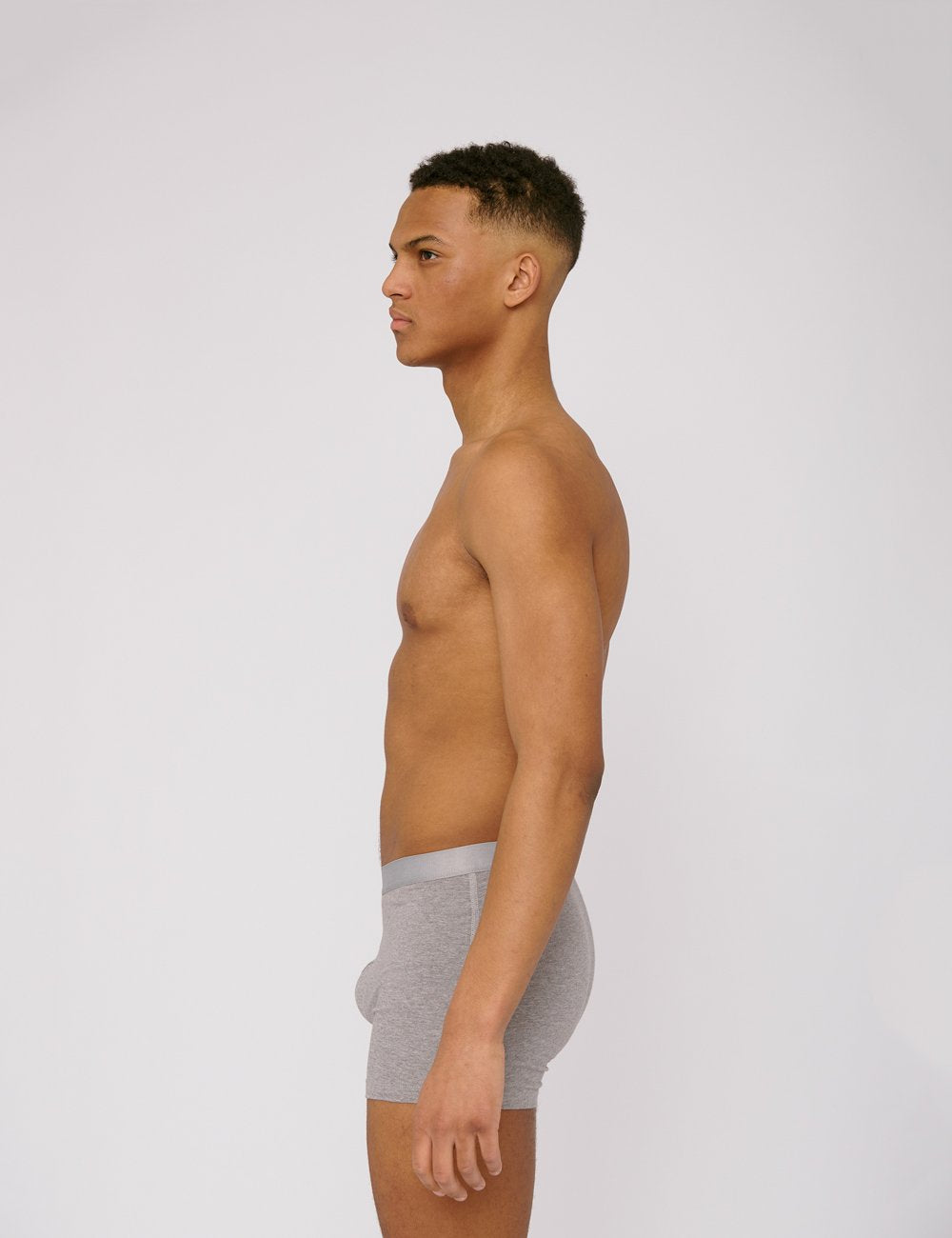Organic Cotton Boxers 2-pack "Grå"