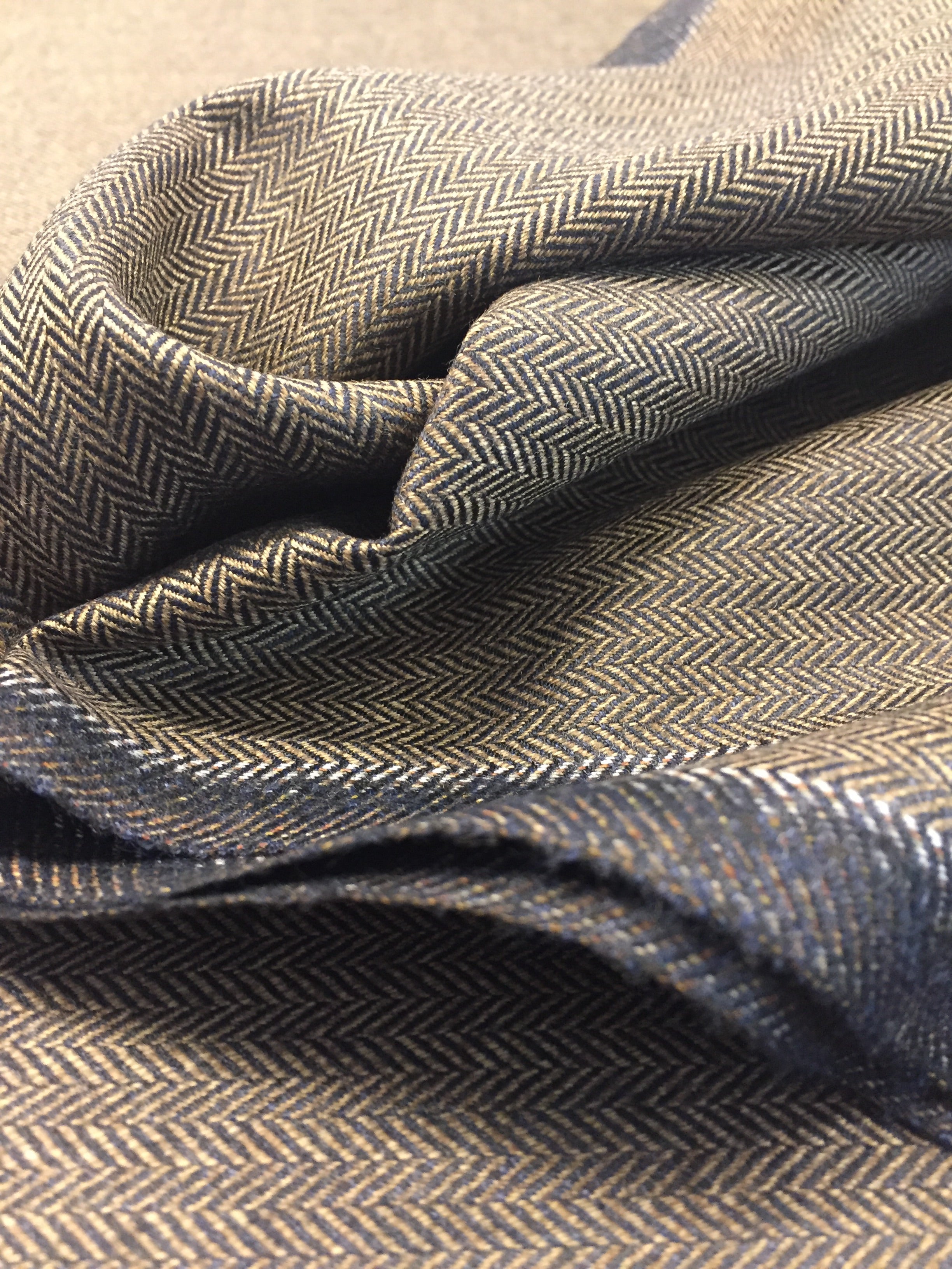 Uld "Brun/Navy"