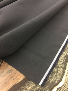 Bomuld/viscose "Blåsort"