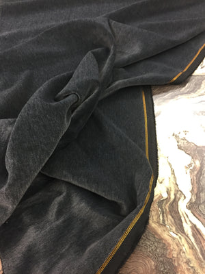 Bomuldsvelour "Grå"
