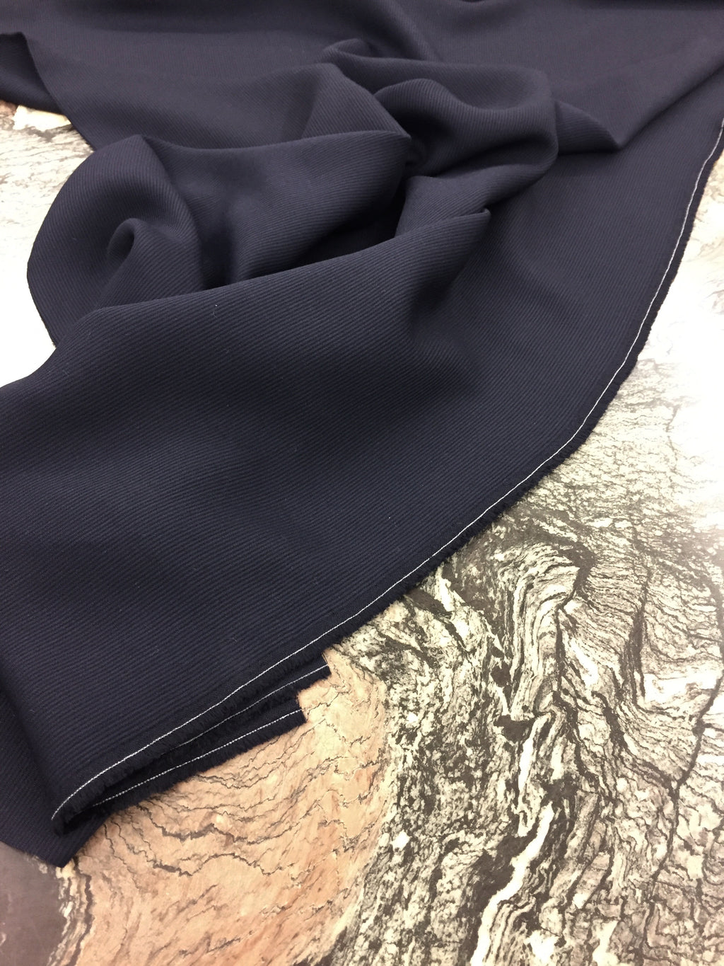 Viscose/Uld "Navy"