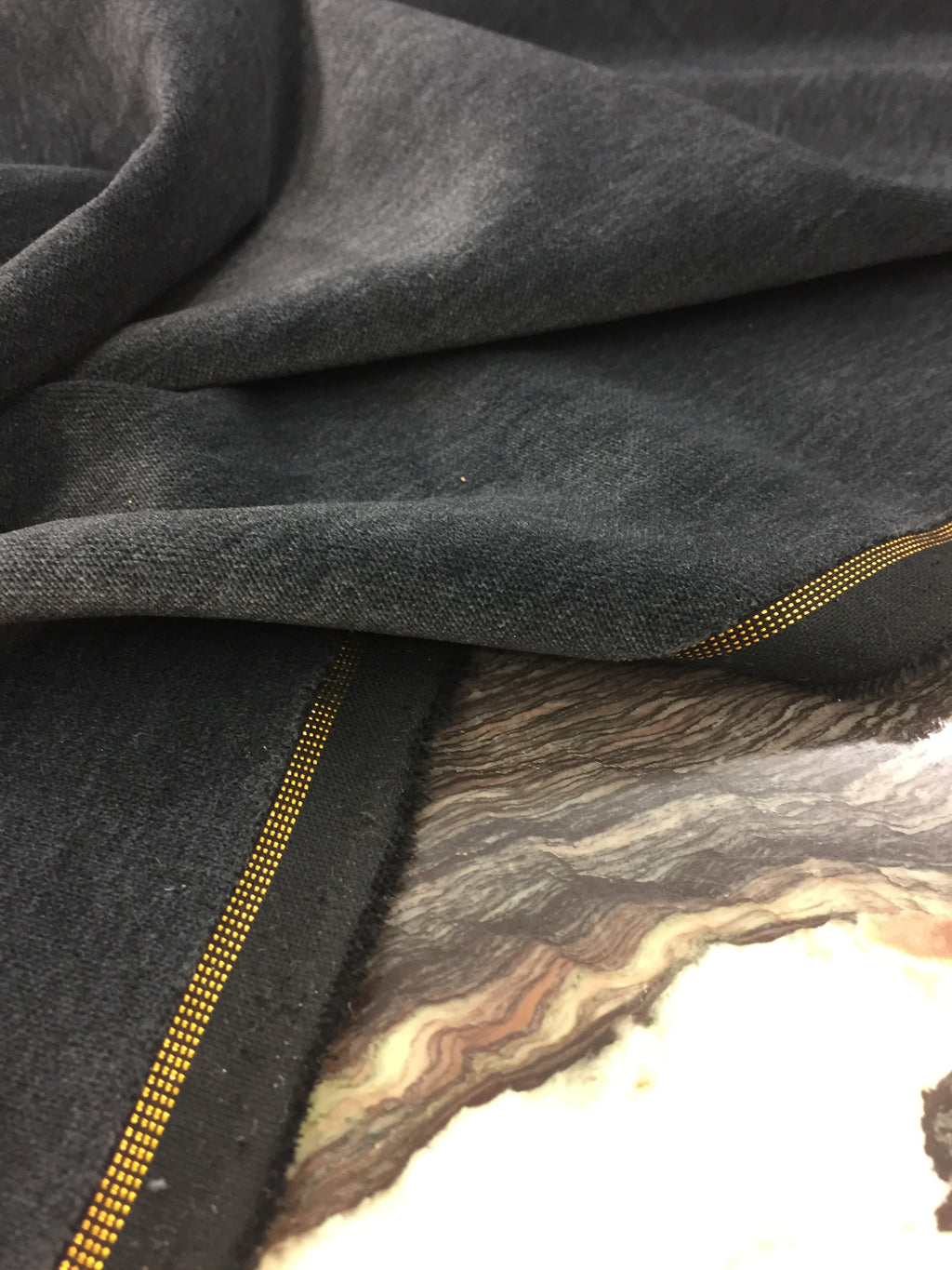 Bomuldsvelour "Grå"