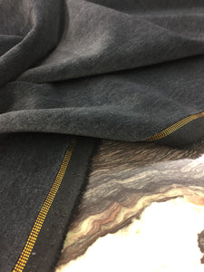 Bomuldsvelour "Grå"