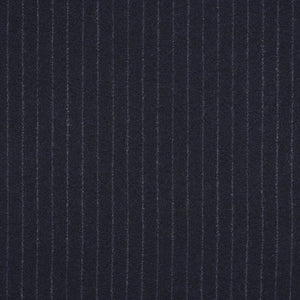 Travel Flannel "Dark Blue Chalk Stripe"